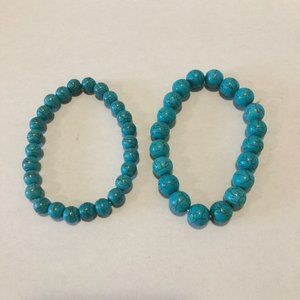 Blue Bracelet Set